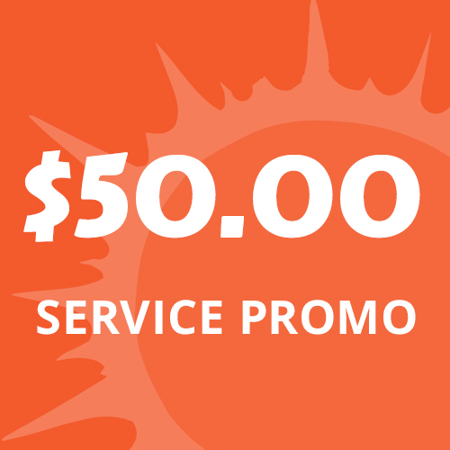 $50 Off Service Promo